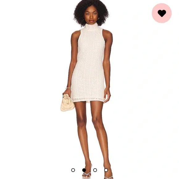 L'Academie | Dresses | Nwt Maxime Mini Dress In Pearl Grey Lacademie |  Poshmark